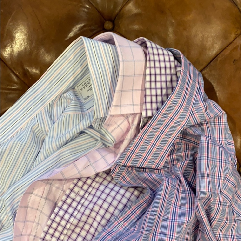 4 Charles Tyrwhitt Dress Shirts